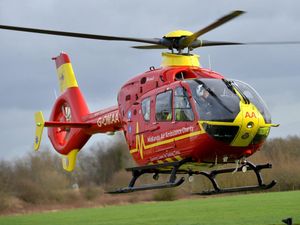 Supporting image for story: Driver airlifted to hospital after his van crashes with lorry in Telford
