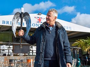 Supporting image for story: Torch lights the way to herald Knife Angel’s visit 