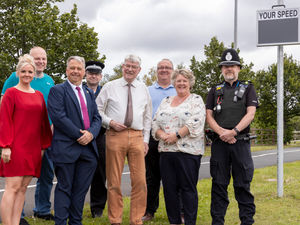 Supporting image for story: Speeding indicator signs installed in Lawley thanks to police and council