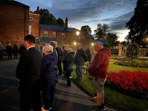 Supporting image for story: Oswestry marks a minute's silence in honour of Queen Elizabeth II 
