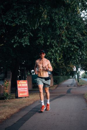 Tom Penzer Adams ran six ultra-marathons in six days for Birmingham Children's Hospital Charity