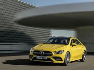 Supporting image for story: Mercedes-AMG CLA 35 breaks cover