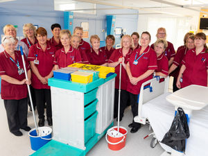 Supporting image for story: Oswestry hospital top of the mops in national cleanliness survey