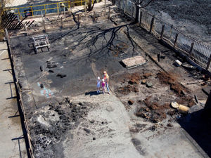 Supporting image for story: Telford blaze: Fundraiser to help rebuild Telford nursery playground hits £6,000