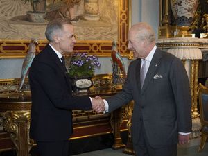 Supporting image for story: Charles meets Canada’s Prime Minister Mark Carney at Buckingham Palace