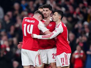 Supporting image for story: Arsenal first to finish CL league phase with perfect record after edging Kairat