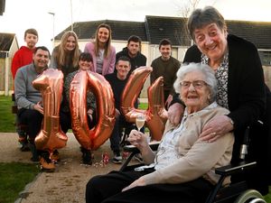 Supporting image for story: A tipple a day and bit of hard work is the key to a long life, says 104-year-old Hilda