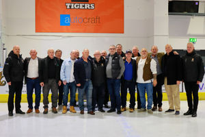 Some of the Telford Tigers class of 1985 rekindle memories as they meet for the club's 40th anniversary. Pic: Ed Bowen