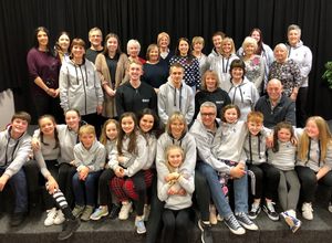 The cast of The Sound of Music, presented by Brownhills MTC