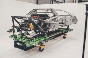 The car is now being put back together piece by piece