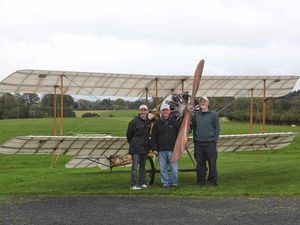 Supporting image for story: Those magnificent men in grandad's machine