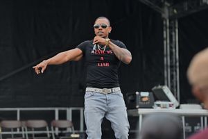  Orlando D entertained the crowds at ONE Fest in Sandwell Valley Park which continues today (Sunday) and Monday