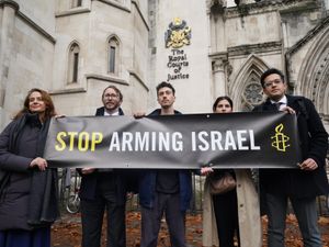 Supporting image for story: Israel arms exports could be used to breach international law, court told