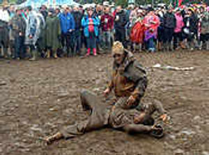 Supporting image for story: It's the soggiest 'V' ever