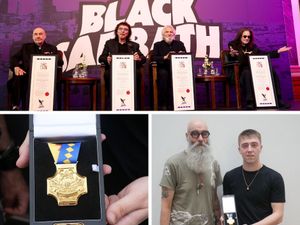 Supporting image for story: 'I designed a medal for Black Sabbath and they said it was f*****g brilliant' - Shropshire student wows famous band