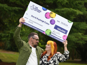 Supporting image for story: 'I just started screaming': Lichfield couple snag £100,000 on National Lottery app