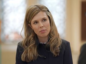 Supporting image for story: Carrie Johnson warns mothers about dehydration from hospital bed