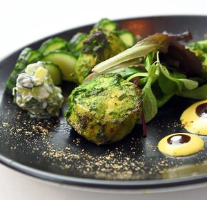 Haravara tikka marinated chicken breast