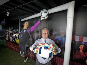 Supporting image for story: Joe Hart: England keeper's new Madame Tussauds waxwork ahead of Euro 2016