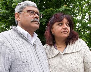 Rubbina and Mohamed Shaheen