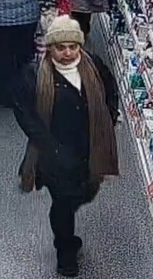 Police want to speak to this woman about the theft of money in Cannock town centre in December