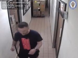 Supporting image for story: Burglar takes keys and car in McDonald's break-in