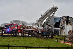 Fire crews have been at the scene for several hours