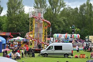 Willenhall Carnival in the Willenhall Memorial Park.