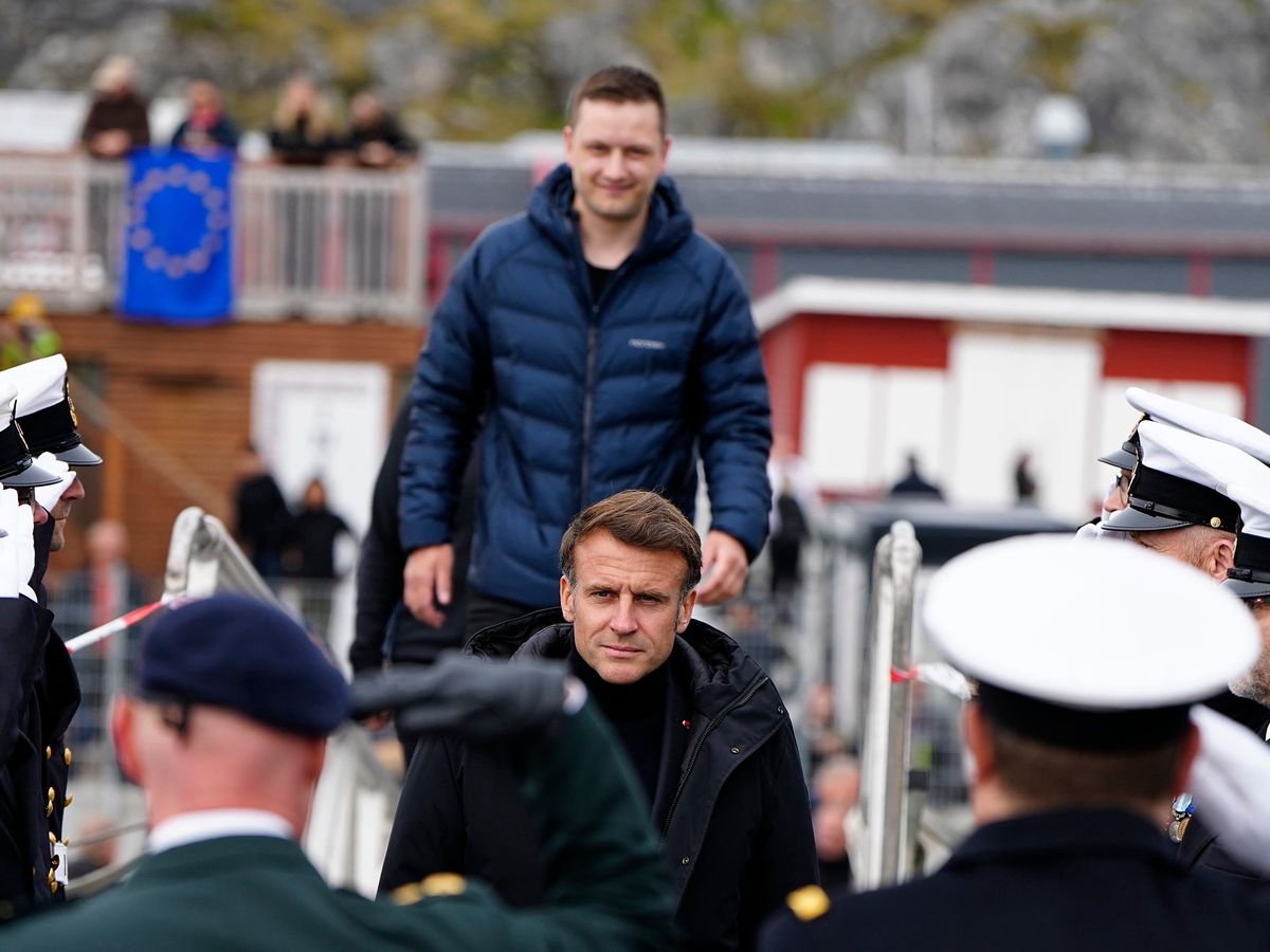 Macron visits Greenland to show European support for strategic Arctic island