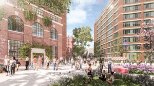CGI of the Garrison Circus development. Taken from a press release sent from Sama Investments.