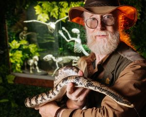 Mark O'Shea will be appearing at Telford Exotic Zoo this Halloween