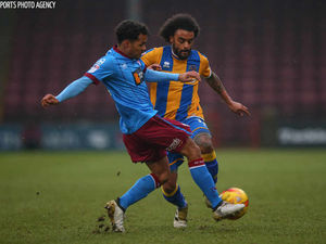 Supporting image for story: Scunthorpe 0 Shrewsbury Town 1 - Report and pictures