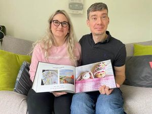 Supporting image for story: Couple partner with Shropshire hospice after death of one-day old daughter 