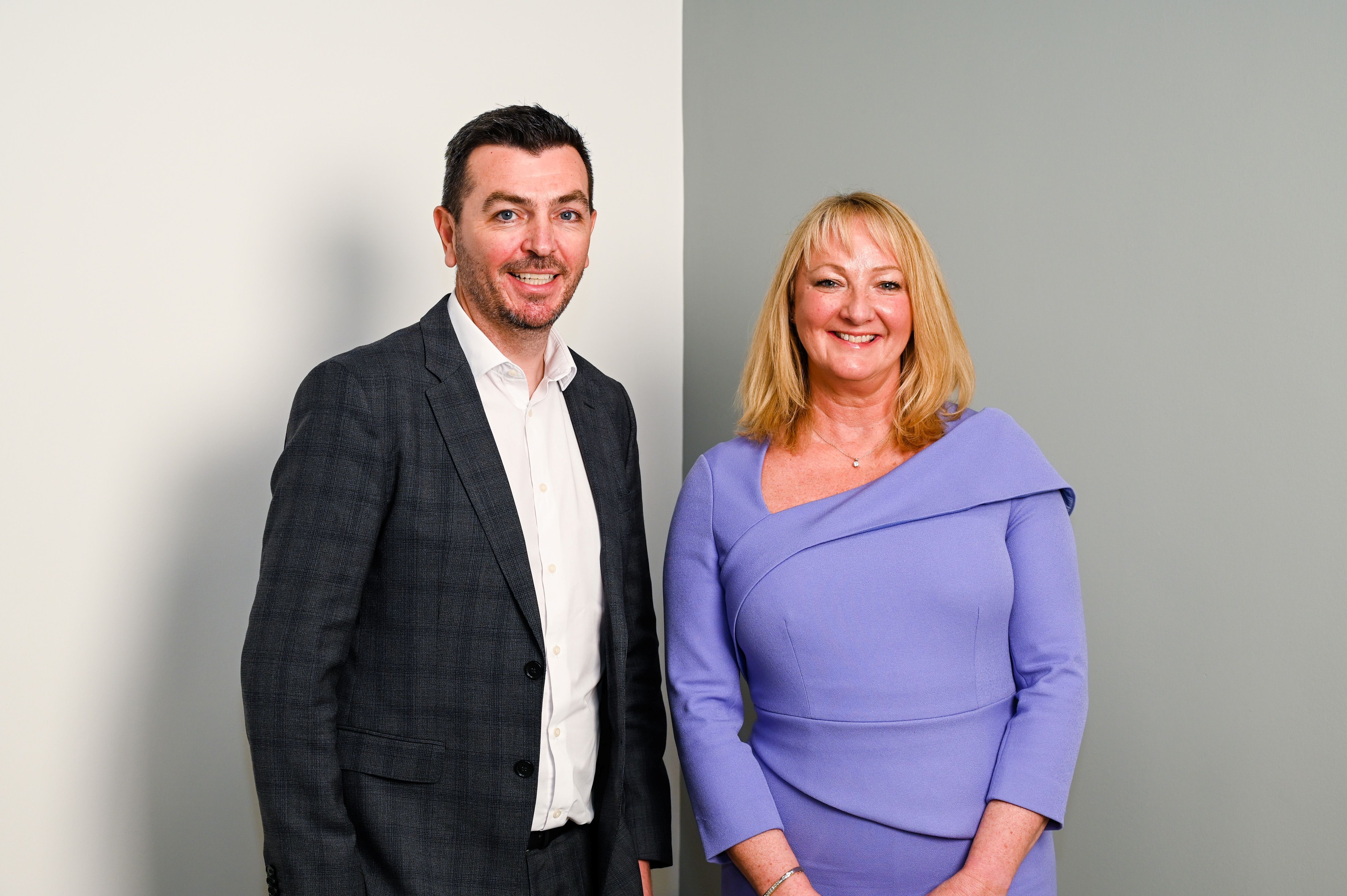 Carl Perry and Steph Brown from Reward Funding.