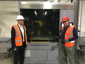 Supporting image for story: Ludlow MP praises Bridgnorth recycling plant