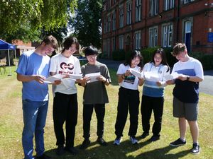 Supporting image for story: Wrekin College celebrates GCSE success