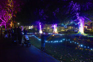 West Park is exploding with colour during the event