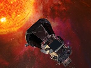 Supporting image for story: Nasa to announce launch of new probe that will fly into the Sun's atmosphere