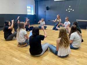 The new youth theatre recently held a taster day at Ludlow Assembly Rooms