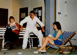 A production of Outside Edge in 2009