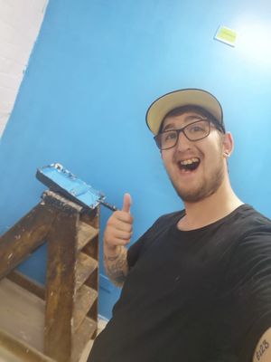 Cam Smart Owner 2nd wall painted