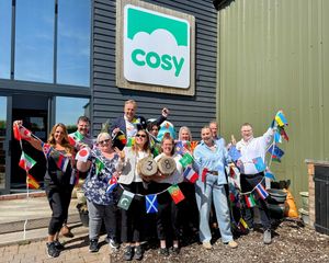 Celebrations at Cosy which has been honoured for its excellence in international trade, and supplying sustainable nursery and educational equipment to 38 countries.