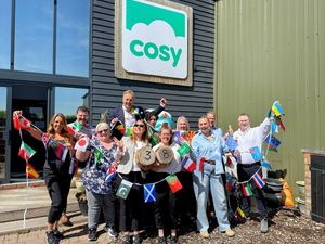 Celebrations at Cosy which has been honoured for its excellence in international trade, and supplying sustainable nursery and educational equipment to 38 countries.