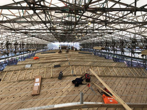 Supporting image for story: Heads up on latest work in Shrewsbury Flaxmill restoration