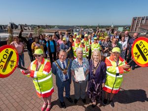 Supporting image for story: Wolverhampton's school crossing patrol wardens recognised with long service awards