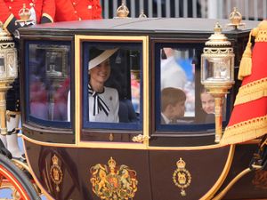 Supporting image for story: Princess of Wales makes return to public life at Trooping the Colour
