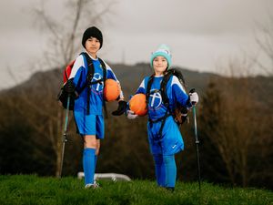 Supporting image for story: Telford youngsters in netball tournament on top of Wrekin for Sport Relief