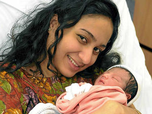 Supporting image for story: Christmas Day babies welcomed to the world