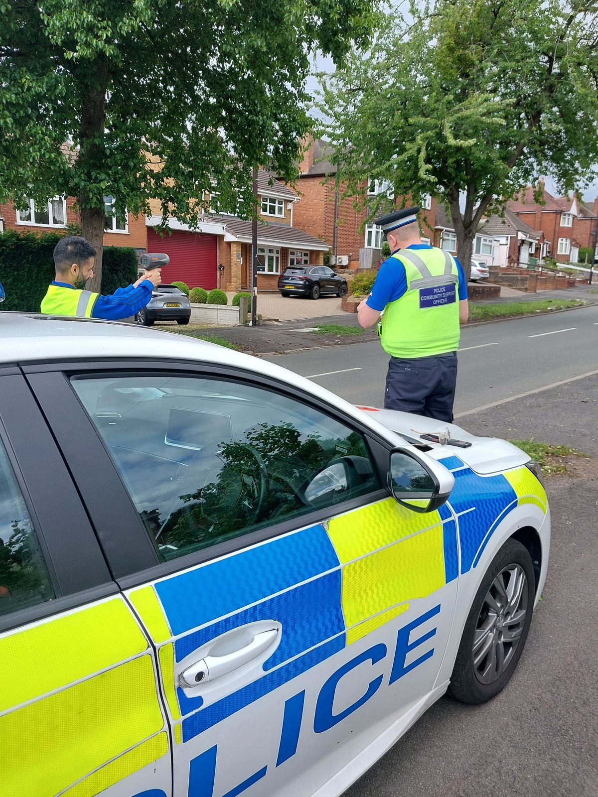 Officers carry out Netherton speed checks