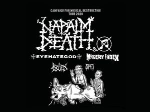 Supporting image for story: Solihull metal icons Napalm Death to perform Birmingham show